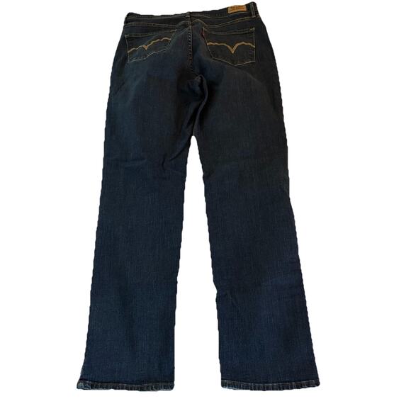 Levi's 512 Women’s Dark Wash 12M Perfectly Slimming Straight Leg Jean (32x30.5) - Picture 2 of 15
